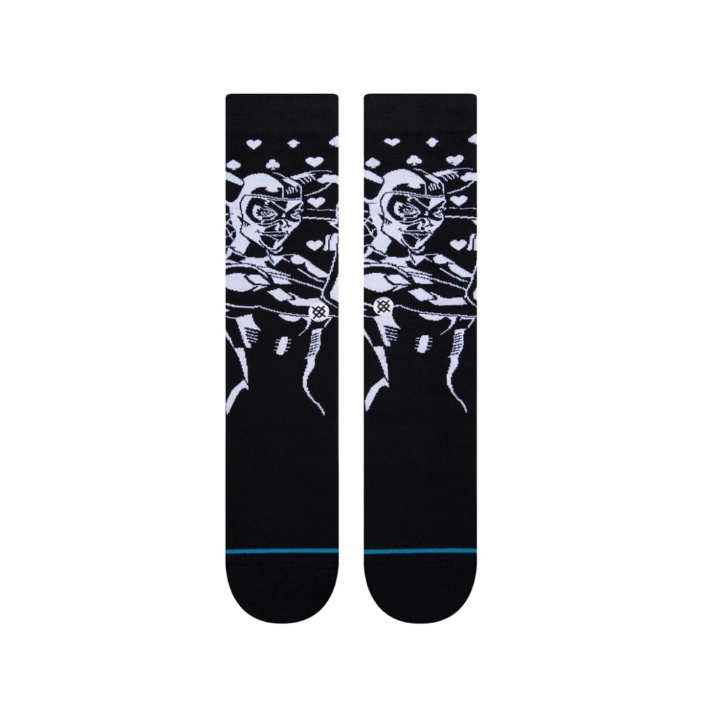 NWT Stance DC Harley Quinn socks men’s size 9-13 Women’s 10–13 color black